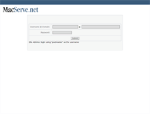 Tablet Screenshot of mailadmin.macserve.net